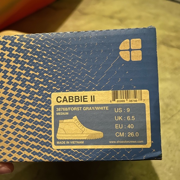 Shoes for Crews Cabbie 2 Gray NonSlip work shoes - Picture 2 of 5